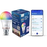 PHILIPS WiZ Neo 12W B22 Wi-Fi & Bluetooth LED Smart Bulb with Music Sync, Compatible with Amazon Alexa & Google Assistant, 16