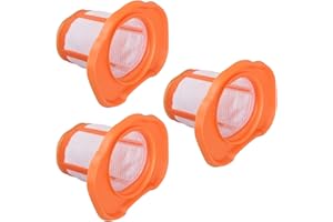 Jajadeal 3 filtry do Black+Decker BHHV520BT BHHV520BFP BHHV320B BHHV320J BHHV520BF BHHV520JF akumulatorowy odkurzacz ręczny, części zamienne, filtr wymienny, możliwość prania