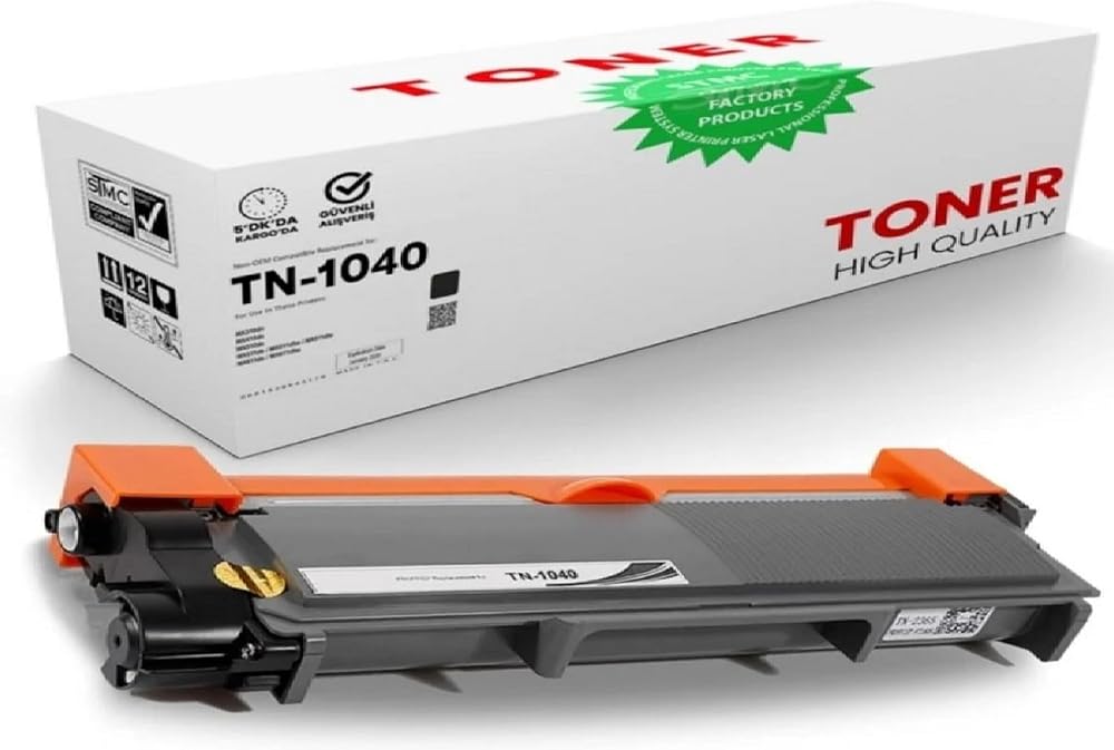 Tkz Lunatic Brother TN-1040 TN-1020 TN-1035 Muadil Toner HL1110-1111-1211-1511-1811-1911-1815 (1500 Sayfa) Baskı Kaliteli Toner (1)