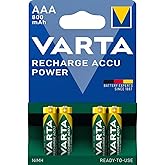 Varta Recharge ACCU Power AAA 800mAh Blister 4