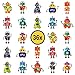 Produktbild 36x Roboter Kinder Tattoos / für Jungen und Mädchen / Mitgebsel / Kindergeburtstag / Robot / Kinder Tattoo Set von PartyPack