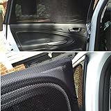 Auto Sonnenschutz (2 St¨¹ck) – Sonnenblende Auto mit UV Schutz f¨¹r Baby Kinder Haustier faltbares Meshmaterial Geeignet - 3