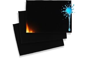 XLTXWD 3 PCS Heat proof Mat, Proof Mat, Heat Resistant Mat, with High Temperature Resistance, BBQ Grill Cover, Heat Shield, HVAC Work Insulation