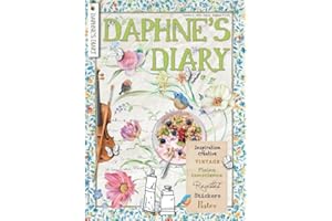 Daphne's Diary Magazine #4 2025 (FRANÇAIS) | Cahier de travaux d'artisanat créatif | Magazine-journal interactif pour la pleine conscience, la peinture, l'art, la cuisine, les voyages |