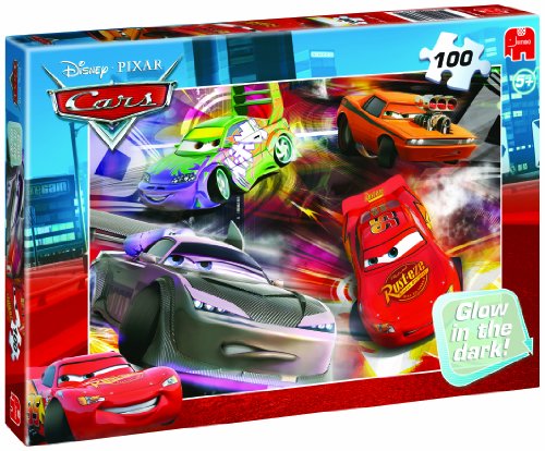 Preisvergleich Produktbild Jumbo Spiele Cars Glow in The Dark - 100 Teile
