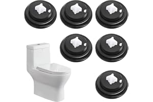 SKJJL Rondelles de Diaphragme de Soupape, 6 Pièces Valves à Flotteur pour robinet, Joint Chasse dEau WC,Rondelles de Diaphragme en Caoutchouc de Rechange pour Duravit pour Twyford 95/95L/99T/99B/99