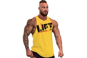 Befox Tank Top Herren Ärmelloses Muskelshirts Gym Fitness Bodybuilding Lift Stringer Weste