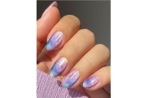 JMEOWIO Folia do paznokci utwardzana UV kolorowy marmur brokat UV żel do paznokci naklejki na paznokcie naklejki na paznokcie dekoracja paznokci akcesoria do stylizacji paznokci