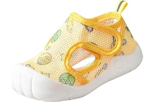 DAPONGZHI Sandali per Bambini, Scarpe Primi Passi per Bambini, Scarpe Piatte per Bambini, Scarpe da Ragazzo, Scarpe a PiediNudi, Sandali Estivi Sportivi, Sandali per Neonati, Suola Morbida, Antiscivolo