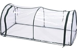 PROGARDEN Serre de Jardin en Aluminium, 130 x 60 cm