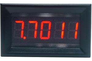 GUMEI DC 0-33.000V (0-33V) Voltímetro Digital de 5 dígitos Medidor de Voltaje de Alta precisión