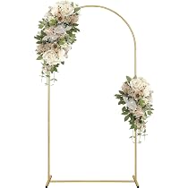 Supporto Per Arco Di Nozze In Metallo Nero – 2x1m, Perfetto Per Sfondi, Feste E Decorazioni Da Giardino - 2