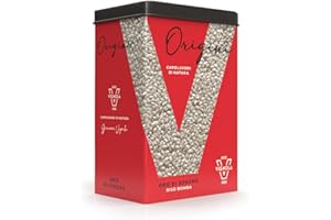 Riso Vignola, Origini, Oro di Spagna, Riso Bomba, Ideale per la Preparazione della Paella, Cottura 15-20 Minuti, Confezione in Latta da 500gr