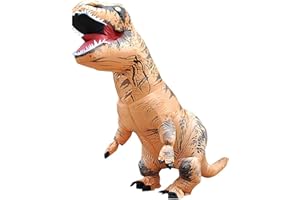 Echden Costume gonflable Costume de tyrannosaure Costume de dinosaure Costume adulte Carnaval Party Dino Costume hommes femmes (adultes)