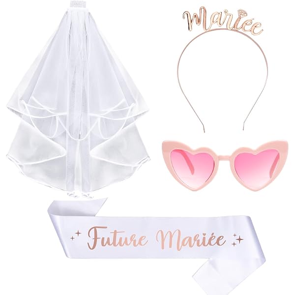 écharpe Voile Mariée Rose 15pcs EVJF Accessoire Enterrement De Vie De Jeune Fille Voile Blanc Future Mariée Et Écharpe Mariée Rose Avec Bandeau Bride Badge Mariée Bracelet Evjf Déguisement Décoration Pour Fête écharpe Voile Mariée Rose 15pcs EVJF Accessoire Enterrement De Vie De Jeune Fille Voile Blanc Future Mariée Et Écharpe Mariée Rose Avec Bandeau Bride Badge Mariée Bracelet Evjf Déguisement Décoration Pour Fête