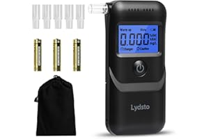 Ethylotest, Alcootest Ethylotest Électronique, Testeur d'alcool Haute Sensibilit, Alcootest Professionnel, Portable Ethylotest Numerique, Alcootest Personnel pour Usage Domestique et Professionnel