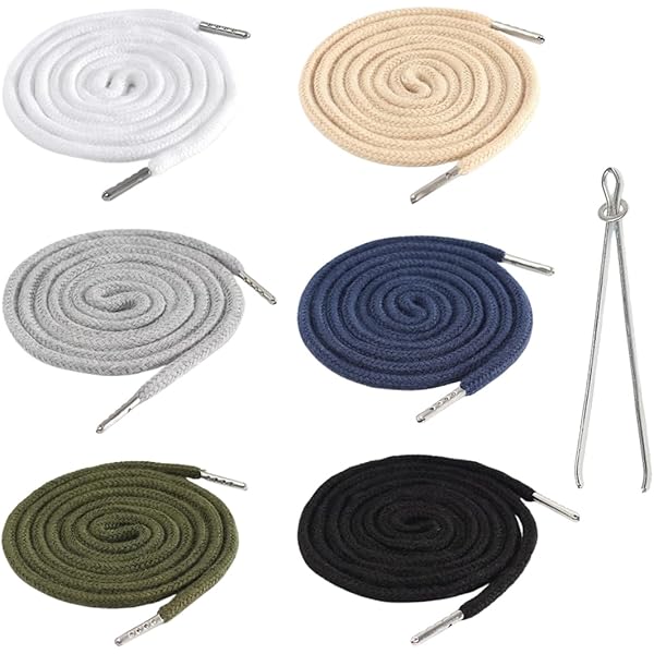 4 Cordon De Rechange Pour Sweat à Capuche Cordon Pour Bas De Jogging Rechange 140cm Cordon Universel Avec Extrémités De Fermeture En Métal Cordon De Serrage Polyester Pour Vestes Sweatshirts Pantalons