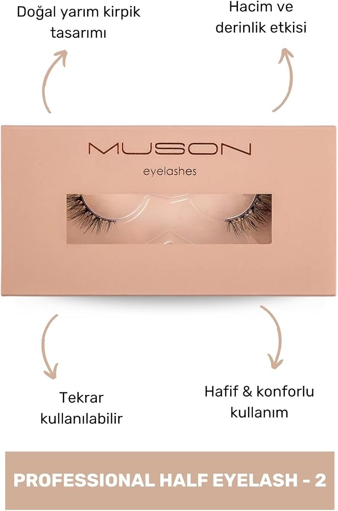 Muson Professional Half Eyelash - 2