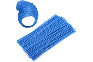 HAPIVIDA Líneas de Cera de Fundición, Línea de Cera de Joyería de Alambre de Cera Redonda, Herramienta de Modelado de Anillos para Hacer Joyas para Hacer Anillos Artesanales DIY(2mm)