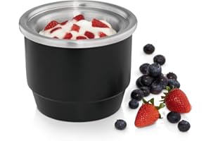 ‎WMF WMF Küchenminis Gefrierbehälter mit Deckel für Eismaschine 3-in-1 für Frozen Yoghurt, Sorbet und Eiscreme, 300 ml