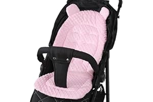 FULENYI Coussin de Siège Réversible pour Poussette Matelas Universel Soutien Bébé Coussin Réducteur de en Coton pour Enfant Fille Garçon