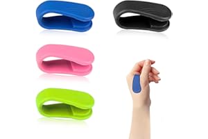 Wasuqo 4 pinzas de acupresión portátiles, pinzas de mano para migrañas, para aliviar la ansiedad, aliviar el estrés y el dolor