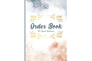 Order Book For Small Business A5: Small Business Order Book A5, Daily Sales Log Book For Small Business, Order Form Book.