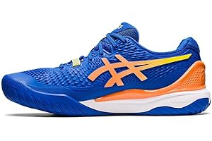 ASICS Resolution 9 Uomo Uomo Scarpe da Tennis Bianco Turchese