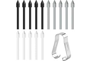 OUPDATE 15Pcs Pointes pour Samsung S Pen Galaxy Tab S9/S9+ Plus/S9 Ultra/S8/S8+ Plus/S8 Ultra/S7 FE/S7+ Plus/S6 Lite Écran Tactile Stylet Tips Remplacement pour Samsung S21/S22/S23 Ultra, Note 10/10+20 Ultra