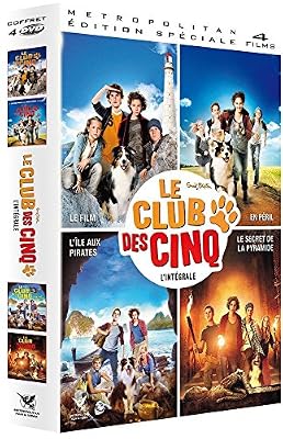 METROPOLITAN Le Club Des 5 - Le Film + Le Club Des 5 En Péril + Le Club Des 5 : L'île Des Pirates + Le Club Des 5 Et Le Secret De La Pyramide