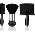 3 Pcs Barber, Clipper Cleaning Brush, Neck Duster Brush to Remove Loose Hair, Barbers Supplies, Suitable for Brushing off Hair Around Neckline and Ears After Haircut