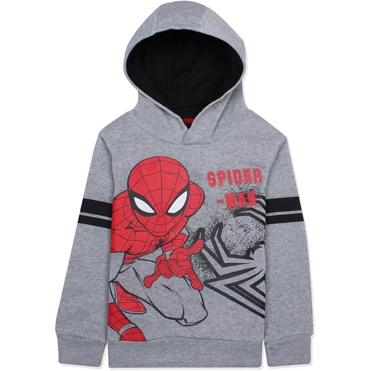 Marvel Avengers Spiderman Sweat-shirt En Polaire Pour Tout-petits Et Grands Enfants, Captain