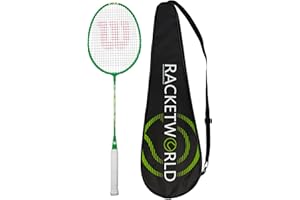 RACKETWORLD Wilson Zone Badminton Racket with Premium Carry Case