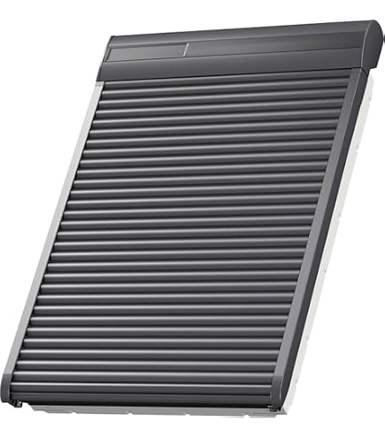 VELUX Hitzeschutz-Markise Verdunkelung für Dachfenster, S10, SK10, Schwarz