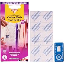Dressband Clothes Moth Traps - Pheromone Glue Strips (Made In Czechia)