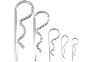 Federstecker Einfach D= 3 x 70mm - (2 Stück) - Stecker/Splint - aus Edelstahl A4 | BOOTSTEILE BRAUER®