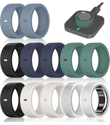 Ultrahuman Ring AIR Charger - Full Battery Charge in 2 Hrs - Convenient and Easy Charging Solution for your Smart Ring - Size 14