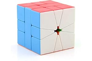 Bokefenuo Moyu Meilong Square-1 Speed Cube Giocattoli per Bambini MoYu SQ-1 Cubo Puzzle Magico Senza Adesivi