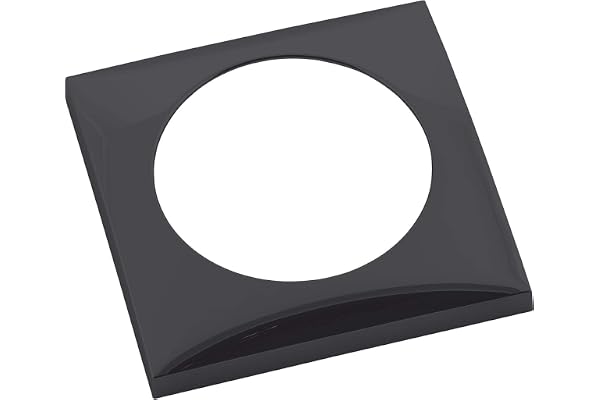 Berker 918272510 Integro Flow Ram 1-fack svart glänsande