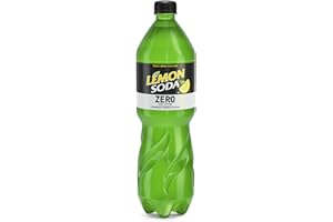FONTI DI CRODO 1931 LEMON SODA Lemonsoda Zero | Bevanda Gassata al Limone Senza Zuccheri, 1 Bottiglia da 125 cl PET, L'originale Limonata Italiana con Succo di Limoni Siciliani, Senza Coloranti