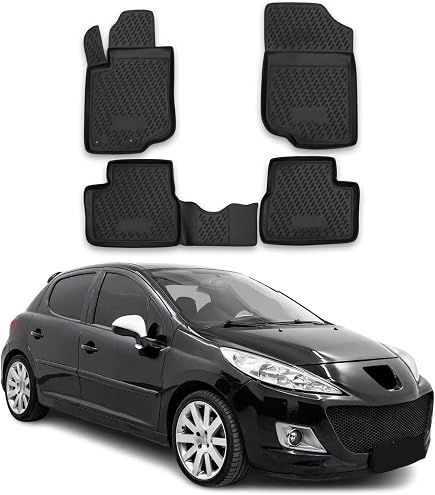 J&J AUTOMOTIVE | Tapis De Sol En Caoutchouc 3D Exclusive Compatible Avec Patrol Y61 4pcs Bord