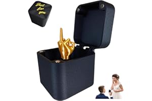 WYFDMNN Middle Finger Surprise Gift Box, Middle Finger in a Box, Funny Middle Finger Box, Prank Gifts, Surprise Prank Pop up Gift for Adults, Middle Finger Gifts(1PCS)