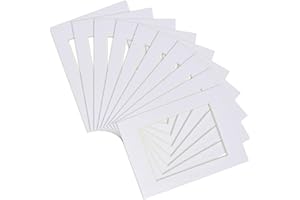 Nicola Spring Bildmontage Für 5 X 7 Frames - Fotogröße 4 X 6 - Weiß - Pack Von 20