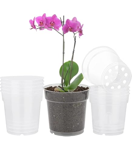 EffiFish Transparente Blumentöpfe, Orchideen-Anzuc Produktbild-Vorschau 13