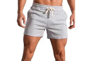 RANE SPORTS Short de Course pour Homme de 3 Pouces Short de Musculation pour entraînement de Gymnastique Short de Sport en Coton Respirant