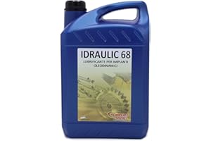 VPM GROUP Olio idraulico 68 per sistemi oleodinamici e trasmissioni idrostatiche - 5 Litri - IDRAULIC 68