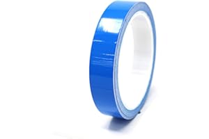 10 Metre Finest Folia Decorative Strips for Car, Motorcycle, Boat, Model Making, Choice of Colours, Decorative Strips, Side Strips, Adhesive Strips (Azure Blue, 15 mm Width)