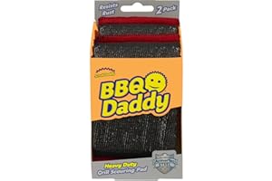 SCRUB DADDY BBQ Daddy Scour Steel (2 Count)