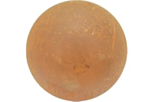 UNUS Boule de jardin en métal, Ø 20 cm, boule décorative aspect patiné pour jardin, parterres et terrasse