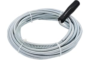 ONE BEST DEAL ONE Long Flexible Spring Drain Cleaner | Sink Drain Unblocker Wire Tools for Washbasins, Wastewater Drains, Kitchen Pipes & Other Plumbing Fixture | Flexible Plumbing Snake (3m)